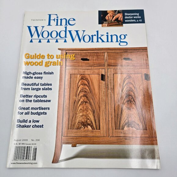 Tauton’s Fine Woodworking Magazine Lot February April June August October Decemb - Picture 10 of 14